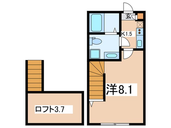 Heriter町田の物件間取画像